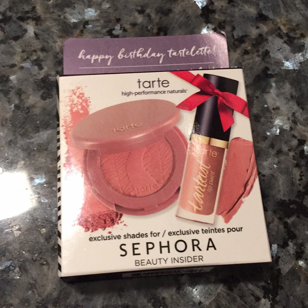 New in box Tarte Sephora bday duo